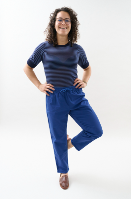 Kitchener Items - Pantaloni Chino Pants Limoges Blue