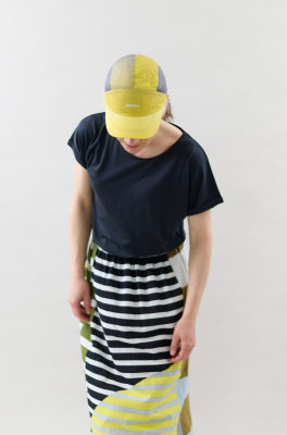Kitchener Items - Audrey Wide Tee Blue Graphite