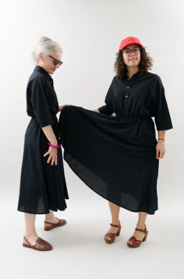 Kitchener Items - Abito Camicia Dress Jet Black