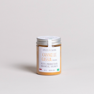 Épices Shira: Cannelle Cassia de Sulawesi (Sulawesi Cassia Cinnamon) Organic and Wild