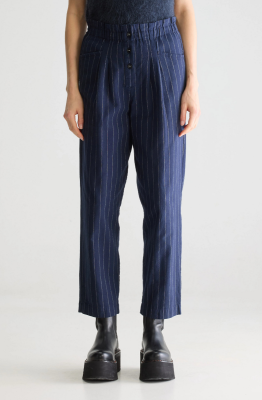 Bellerose LILO Paperbag Trousers - Navy