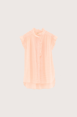 Bellerose COYOTE Sleeveless Blouse - Exotic Wash / White 