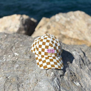 23 DEGRÉS x Rose in April - Cap: Damier Caramel