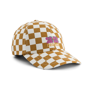 23 DEGRÉS x Rose in April - Cap: Damier Caramel