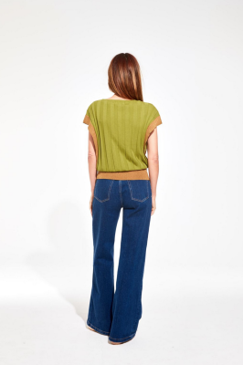 Mapoesie - Delphes Vesta Khaki Top