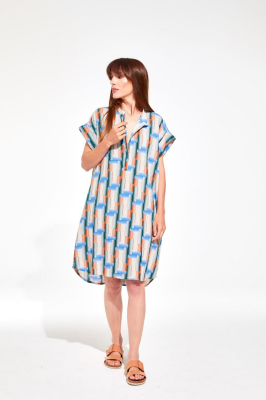 Mapoesie - Syracuse Echo Blue Dress