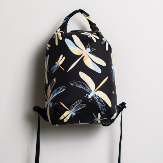 Aarebag 2025 Dragonfly Splash Rucksack Black