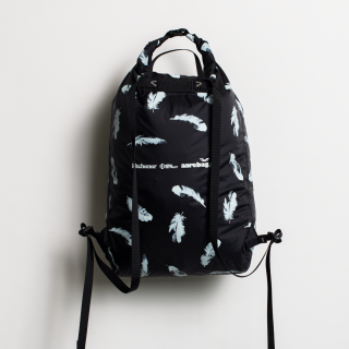 Aarebag 2025 Feathers Splash Rucksack Black