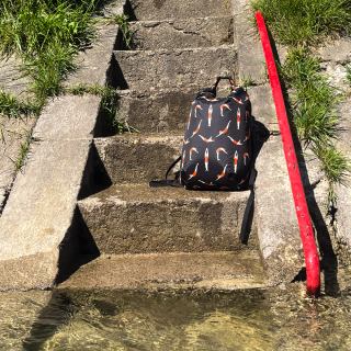 Aarebag 2025 Swimmingwomen Splash Rucksack Black