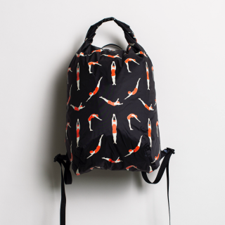 Aarebag 2025 Swimmingwomen Splash Rucksack Black