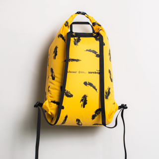 Aarebag 2024 Feathers Splash Rucksack Corn Yellow