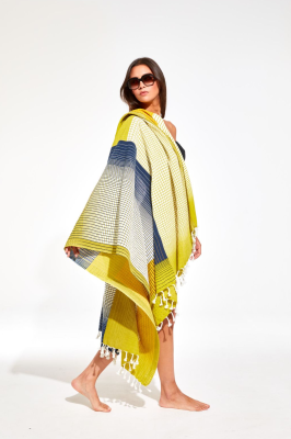 Mapoesie - Echo Lime Beach Towel