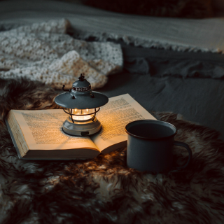 Barebones - Edison Mini Lantern - Slate Grey