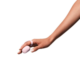Dame Products - Fin Finger Vibrator - Quartz