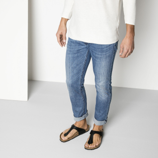 Birkenstock Gizeh Birko-Flor Black - Mens