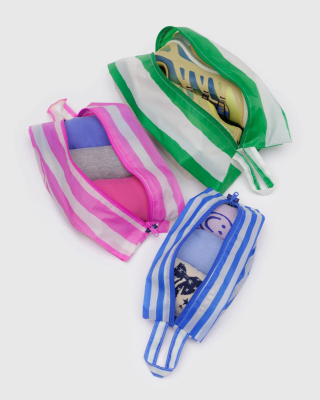 Baggu 3D Zip Set - Painted Stripe