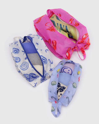 Baggu 3D Zip Set - Sea Creatures