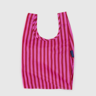 Baggu Baby Baggu - Pink & Red Painted Stripe