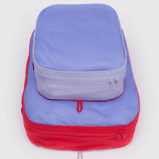 Baggu Large Packing Cube Set - Mesh Berry Mix