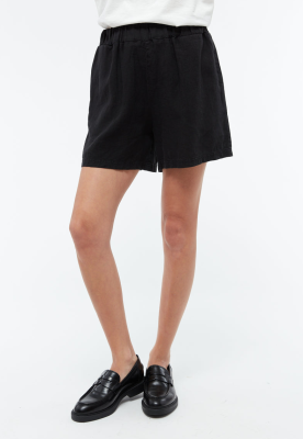 GIVN - CLEMENTINE Linen Shorts - Black