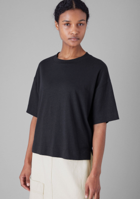TOAST Cotton Hemp Boxy Tee - Slate