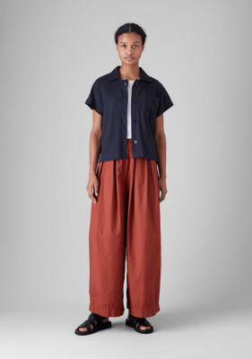 TOAST Cotton Hemp Jersey Shirt - Slate