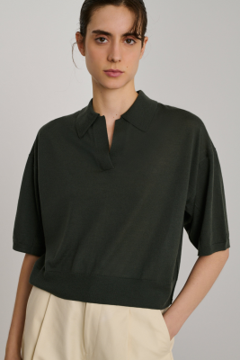 soeur - Elton Polo Shirt Khaki