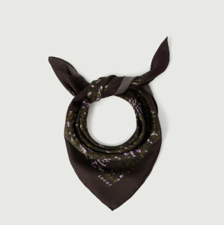 soeur - Capucine Scarf Khaki / Lilac