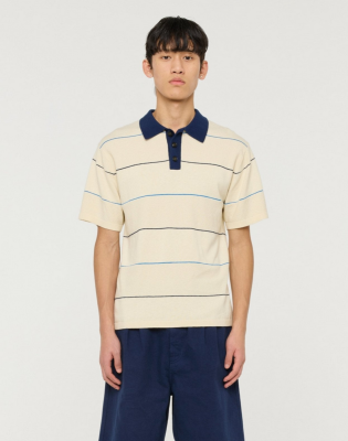 Castart TOKI Knit Polo - Ecru