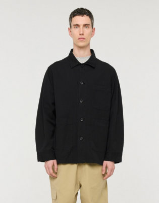 Castart SPRING Overshirt - Washed Black
