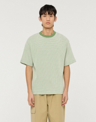 Castart REN Japanese Waffle T-Shirt - Ecru