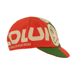 Cinelli - COLUMBUS GREEN BOX GREEN & RED Cycling Cap