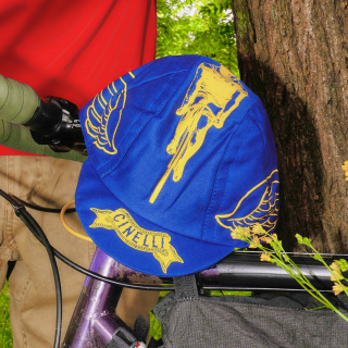 Cinelli - MILANO BIKE VETERANS BLUE Cycling Cap 