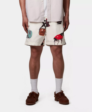 Carhartt WIP Slater Swim Trunks - Jacob Rochester Print