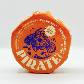Pirate Cannerie Truite Miso Gingembre - Ginger Miso Trout
