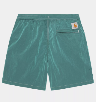 Carhartt WIP Canby Swim Trunks - Rainforest / White