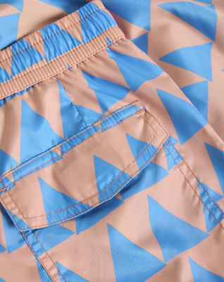 La Paz - Morais Swim Trunks Triangles Pattern