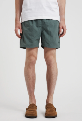 Norse Projects - Hauge Recycled Nylon Swimmers Aluminum Petrol