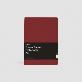 Karst - Softcover Stone Paper Notebook A5 Pinot
