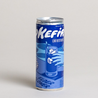 Kéfir Eau Vertueuse: Virtuous Water Kefir with Organic Elderflowers