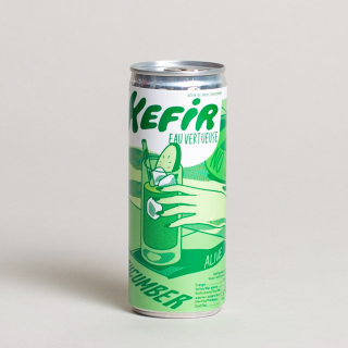 Kéfir Eau Vertueuse: Virtuous Water Kefir with Organic Cucumber