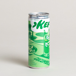 Kéfir Eau Vertueuse: Virtuous Water Kefir with Organic Cucumber