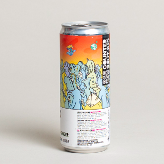 Counter Culture: Lemongrass + Ginger Organic Kombucha Soda // Look Up