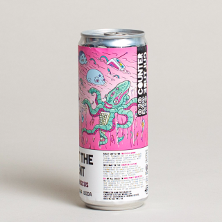 Counter Culture: Rhubarb + Hibiscus Organic Kombucha Soda // Against the Current 