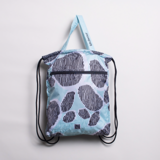Kitchenersäckli - Bubbles & Stripes with ZIP