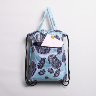 Kitchenersäckli - Bubbles & Stripes with ZIP