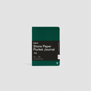 Karst - Stone Paper Pocket Journal A6 Forest