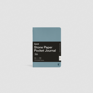 Karst - Stone Paper Pocket Journal A6 Glacier 