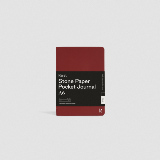 Karst - Stone Paper Pocket Journal A6 Pinot