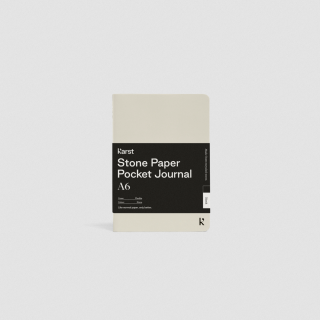 Karst - Stone Paper Pocket Journal A6 Stone